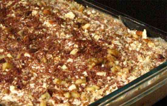 Crunch custard